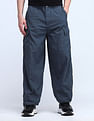 Flying Machine Cobain Loose Fit Mid Rise Cargos