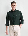 Arrow Sport Manhattan Slim Pinstriped Twill Shirt