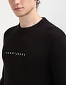 Tommy Hilfiger Slim Linear Logo Sweater