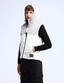 Flying Machine Regular Fit Colourblocked Padded Jacket