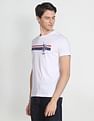 U.S. Polo Assn. Denim Co. Crew Neck Cotton Brand Print T-Shirt