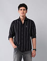 U.S. Polo Assn. Denim Co. Vertical Striped Dobby Shirt