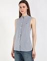 Tommy Hilfiger Striped Regular-Fit Cotton Shirt