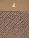 Tommy Hilfiger Logo Khaki Polyester Tote Bag