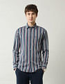 Arrow Sport Vertical Striped Slim Fit Shirt