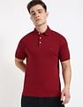 Tommy Hilfiger Solid Slim-Fit Cotton Polo Shirt