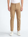 Flying Machine Twill Solid Trousers