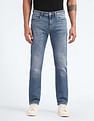 Flying Machine Freddie Slim Straight Fit Stone Wash Jeans