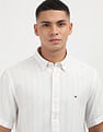 Tommy Hilfiger Textured Linen Regular Shirt
