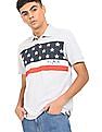 U.S. Polo Assn. Denim Co. Cotton Graphic Print Polo Shirt