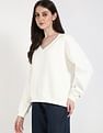 Tommy Hilfiger Regular-Fit Cotton V-Neck Sweatshirt