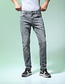 Flying Machine Slim Tapered Fit Stone Wash Jeans
