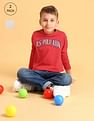 U.S. Polo Assn. Kids Boys Brand Printed T-Shirt