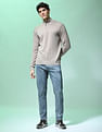 Flying Machine Slash Slim Tapered Fit Stone Wash Jeans