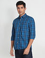 Arrow Sports Tartan Check Cotton Shirt
