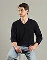 Tommy Hilfiger Solid Regular-Fit Cotton Sweater