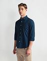 U.S. Polo Assn. Denim Co. Spread Collar Twill Shirt