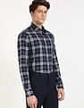 Tommy Hilfiger Checks Regular-Fit Cotton Shirt