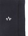 Arrow Men Navy Crew Length Solid Socks