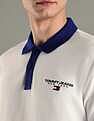 Tommy Hilfiger Solid Regular-Fit Cotton Polo T-Shirt