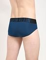 Calvin Klein Underwear Solid Multi Low Rise Briefs - Pack Of - 3