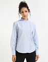 Tommy Hilfiger Striped Relaxed-Fit Cotton Shirt