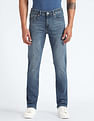 Flying Machine Mis Rise F-Jango Straight Fit Jeans