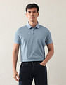Arrow Geometric Printed Night Is Young Polo Shirt