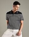Tommy Hilfiger Striped Regular-Fit Cotton Polo Shirt