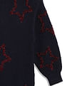 Tommy Hilfiger Kids Girls Lurex Star Sweater Dress
