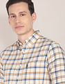 U.S. Polo Assn. Tartan Check Tailored Regular Fit Casual Shirt
