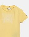 Tommy Hilfiger Kids Girls Logo Regular-Fit Cotton T-Shirt