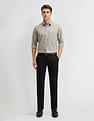 Arrow Vertical Striped Manhattan Slim Fit Shirt