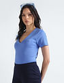 Tommy Hilfiger V-Neck Pure Cotton T-Shirt